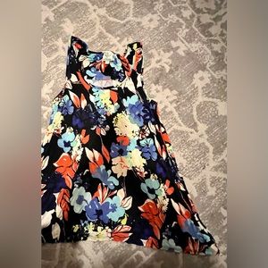 Anthropologie floral swing top